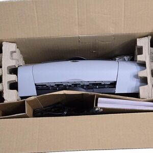 Dell Photo Printer 720 Inkjet USB With Owner's Manual In Box Untested Cables